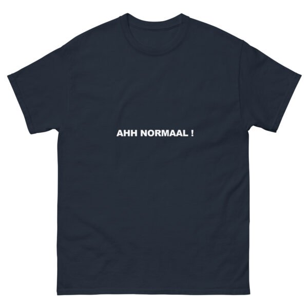unisex-classic-tee-navy-front-6a8ed00a70e85.jpg T-shirt classique unisexe