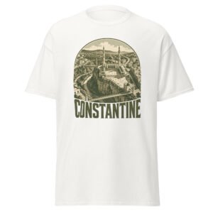 unisex-classic-tee-white-front-6a8870e74d234.jpg T-shirt Constantine classique unisexe