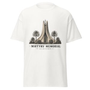 T-shirt Monument aux Martyrs Alger unisexe