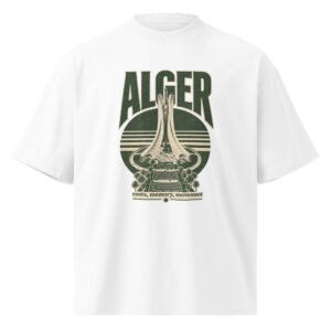 T-shirt Alger col montant écologique unisexe