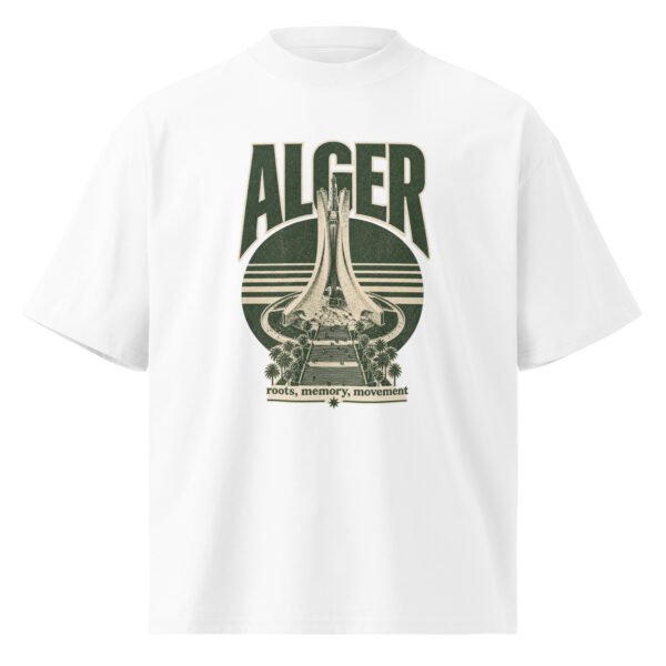 T-shirt Alger col montant écologique unisexe