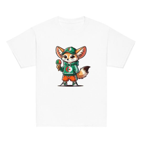 youth-classic-tee-white-front-6a9034cb1f50b.jpg T-shirt Fennec enfant